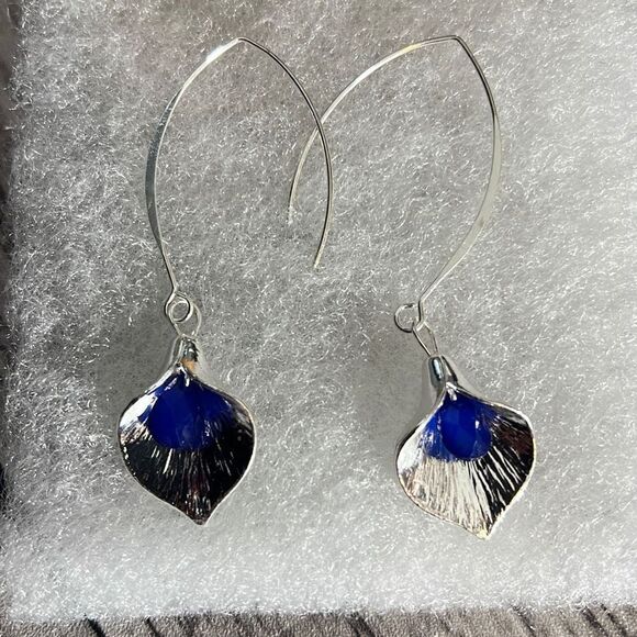 Flower Drop Fashion Earring - Picture 1 of 6